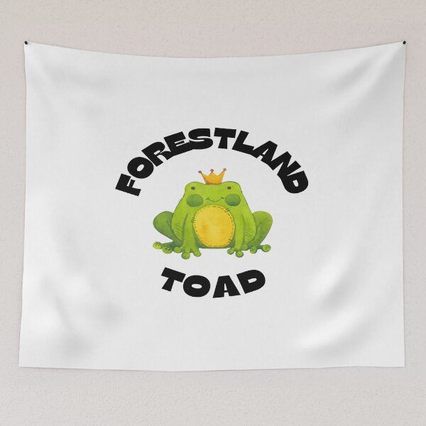 Item preview, Forestland Toad | Funny Nature Frog Aesthetic Vintage Retro Toad Lover T-Shirt designed and sold by USA trendgenius ⭐⭐⭐⭐⭐.