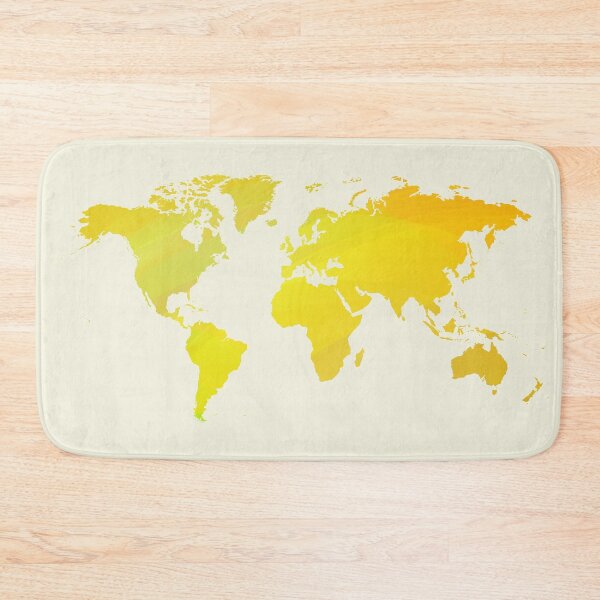 Item preview, Yellow mp of the world designed and sold by AlbertoRuiZ.