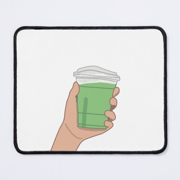 Item preview, Matcha Latte Illustration – Minimal Aesthetic Coffee Art designed and sold by MeikesGraphs.