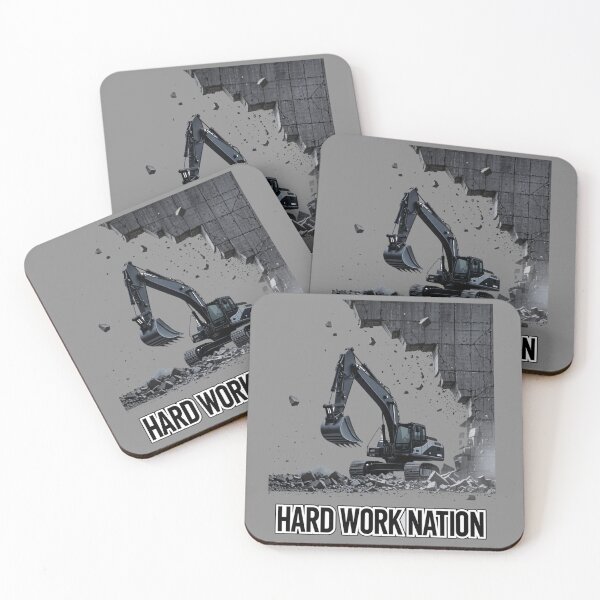 Item preview, Hard Work Nation – Industrial Power / Ahau Designs designed and sold by Ahau Designs.