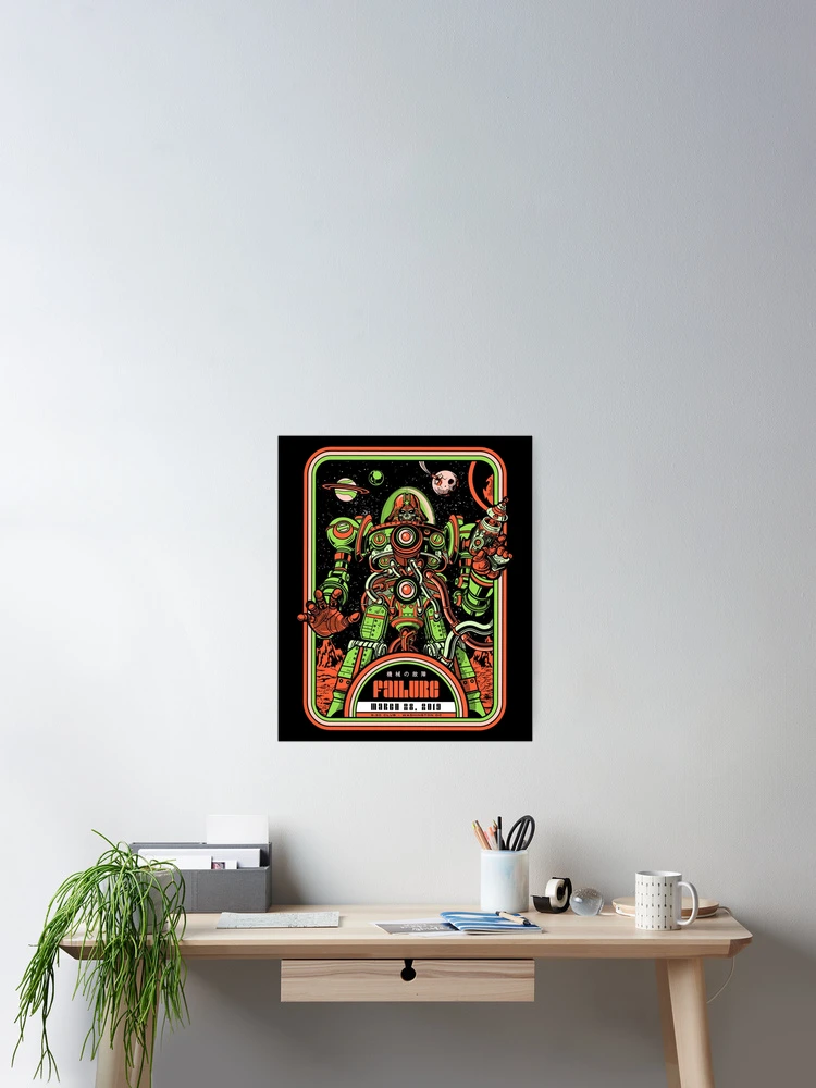 Imagen 2 de 3, Póster con la obra Banda de falla, diseñada y vendida por BrodieBouges.