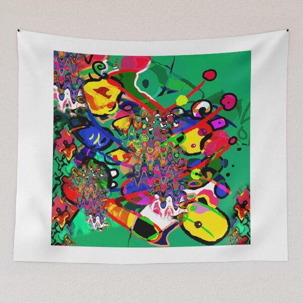 Item preview, Organic, multi-coloured pattern abstract designed and sold by Grant Wilson.