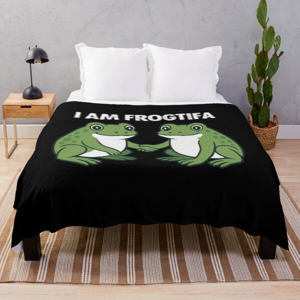 Item preview, I Am Frogtifa Unity Frog Couple Design Portland Frog Protest Resist designed and sold by FreshVibe Prints.