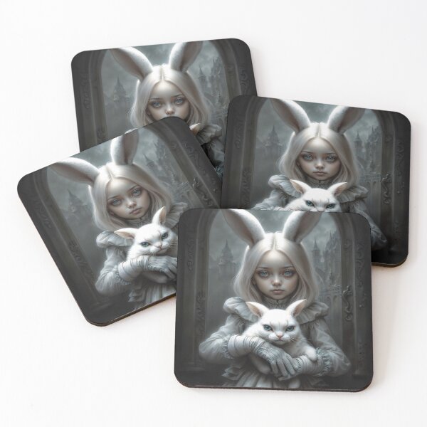 Item preview, A Gentle Kind of Insanity, Alice in Wonderland Inspired Fantasy Illustration designed and sold by AliceWhiteDF.
