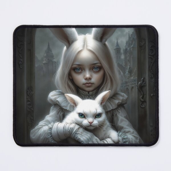 Item preview, A Gentle Kind of Insanity, Alice in Wonderland Inspired Fantasy Illustration designed and sold by AliceWhiteDF.