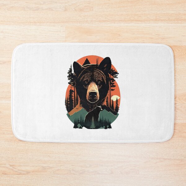 Item preview, Stylized Bear Head designed and sold by dreampik.