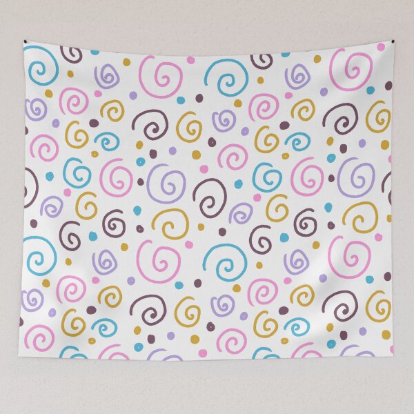 Item preview, Party Confetti Spirals Pattern designed and sold by Farissa Designs.