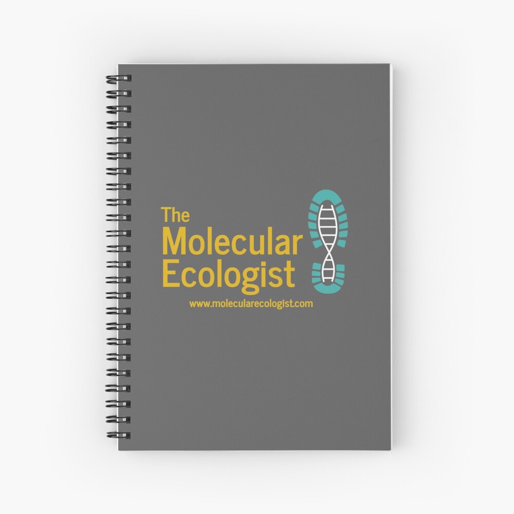 Molecular Ecologist merch Spiral Notebook
