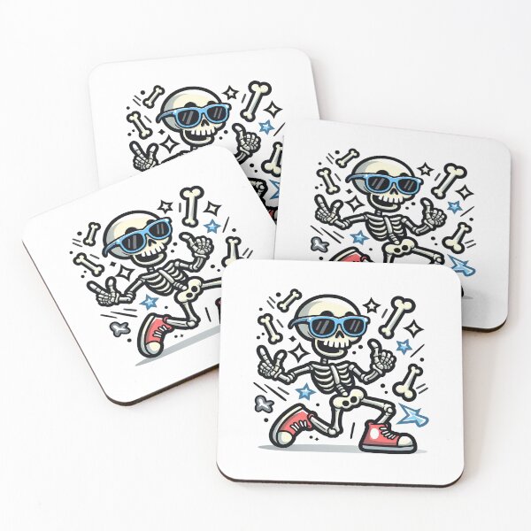 Item preview, Robot Skeleton Breakdancing designed and sold by dreampik.