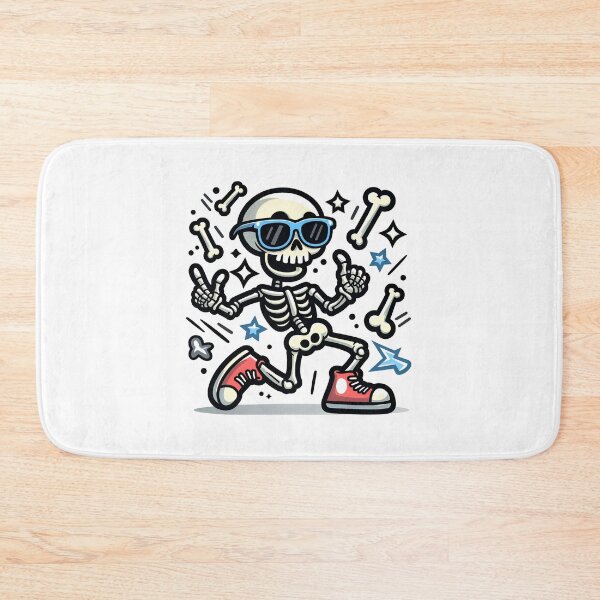 Item preview, Robot Skeleton Breakdancing designed and sold by dreampik.