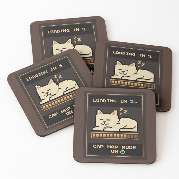 Item preview, Loading in 5… Cat Nap Mode: ON designed and sold by PIXACat Universe.