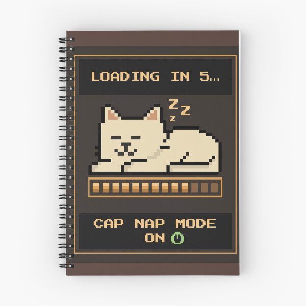 Item preview, Loading in 5… Cat Nap Mode: ON designed and sold by PIXACat Universe.