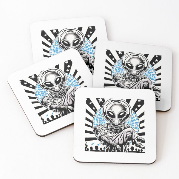 Item preview, Alien Meditating designed and sold by Moffyuniverse.