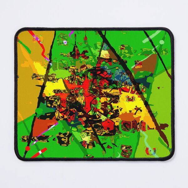 Item preview, "Torn" multi-coloured abstract design. Digital art. designed and sold by Grant Wilson.