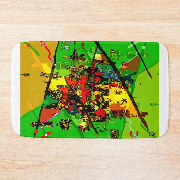 Item preview, "Torn" multi-coloured abstract design. Digital art. designed and sold by Grant Wilson.