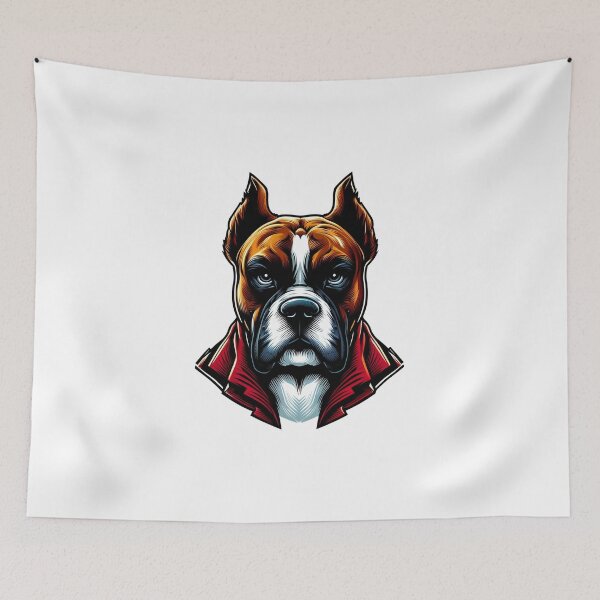 Item preview, Angry Boxer Dog Head designed and sold by dreampik.