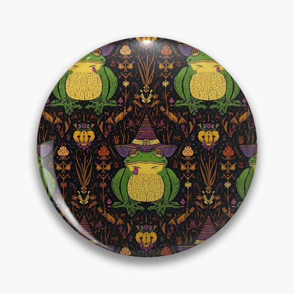 Item preview, Halloween Toad Pattern designed and sold by PatronesKawai.