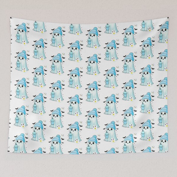 Item preview, Boo-tiful Little Ghost In winter season designed and sold by Pranvi19.