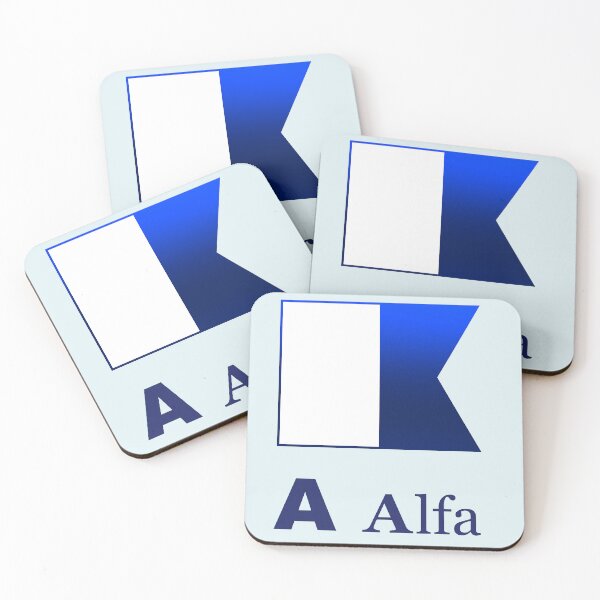Item preview, Alfa international maritime signals designed and sold by AlbertoRuiZ.