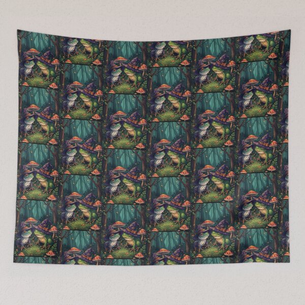Item preview, Halloween Toad Pattern designed and sold by PatronesKawai.