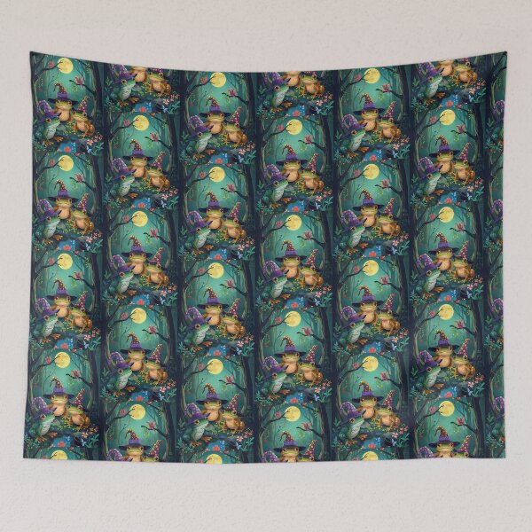 Item preview, Halloween Toad Pattern designed and sold by PatronesKawai.