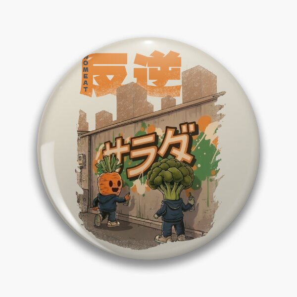 Item preview, The Carrot And Broccoli, Vegan Manifesto, Art Design designed and sold by OrenjiArtShop.