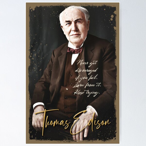 Item preview, Thomas Edison designed and sold by Trexyca Artworks Store.