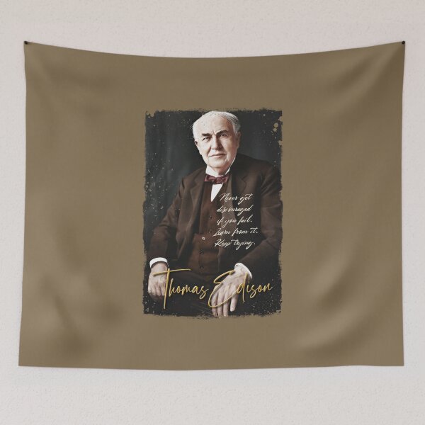 Item preview, Thomas Edison designed and sold by Trexyca Artworks Store.