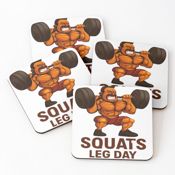 Item preview, Squats Leg Day designed and sold by Jerseyjukestees.