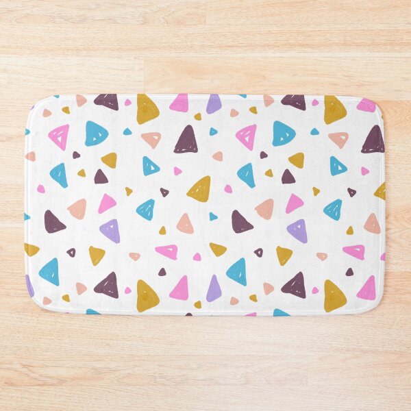 Item preview, Hand Drawn Freehand Party Confetti Triangles pattern designed and sold by Farissa Designs.