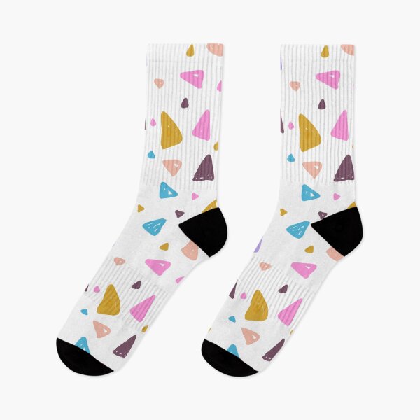 Item preview, Hand Drawn Freehand Party Confetti Triangles pattern designed and sold by Farissa Designs.