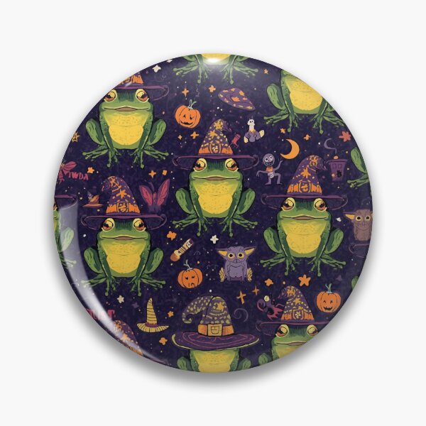 Item preview, Halloween Toad Pattern designed and sold by PatronesKawai.