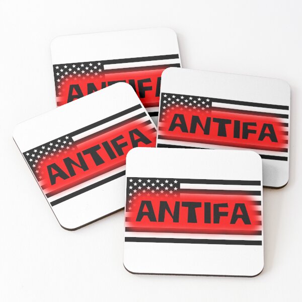 Item preview, Antifa Flag designed and sold by cool-cats-only.