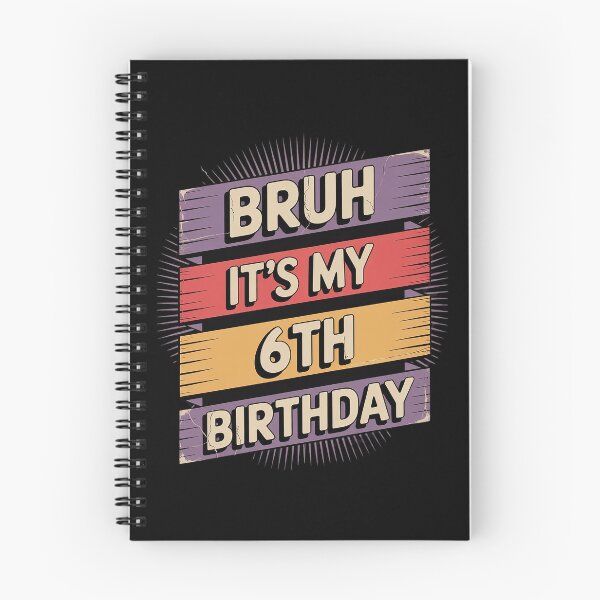 Item preview, Bruh It's My 6th Birthday 6 Year Old Birthday 15  designed and sold by THagBlue.