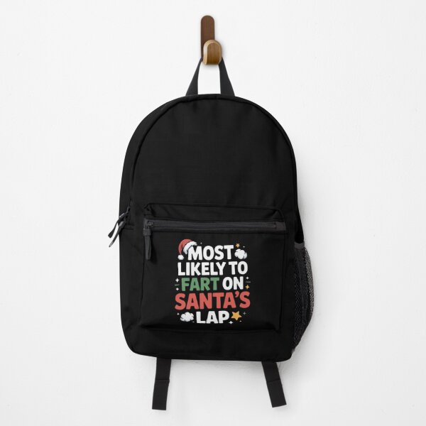 Item preview, Most Likely To Fart On Santa's Lap Family Christmas Holiday designed and sold by Mateusz Majcherek.