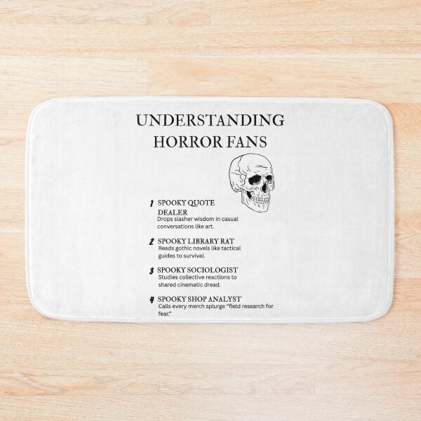 Item preview, Understanding Horror Fans – Creepy Humor for Late-Night Viewers designed and sold by PsyFlow35.