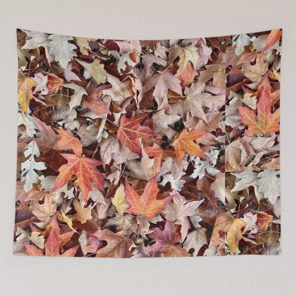 Item preview, Crimson Flames in Gentle Fall designed and sold by Lana Magnolia.
