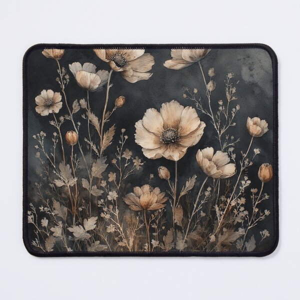 Item preview, Wildflowers on Black - Dark and Moody  designed and sold by CamiGraphix.