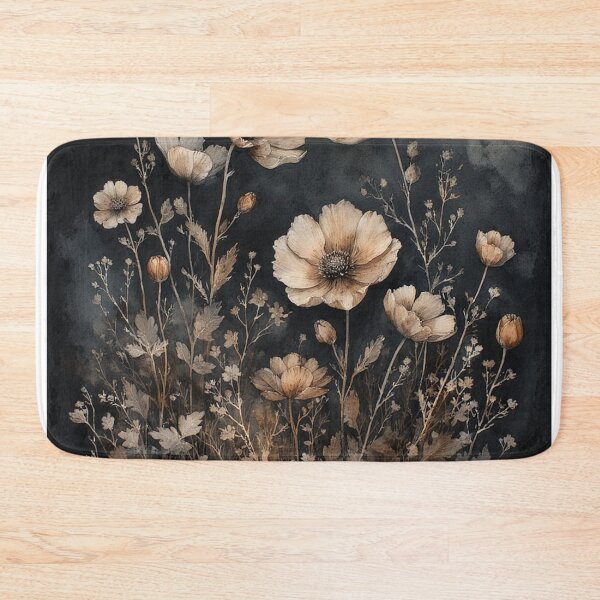 Item preview, Wildflowers on Black - Dark and Moody  designed and sold by CamiGraphix.