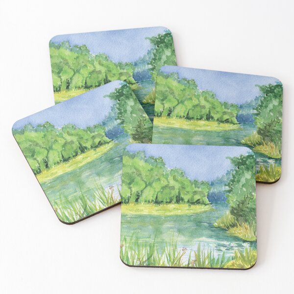 Item preview, "Calm Backwater" designed and sold by solgasart.
