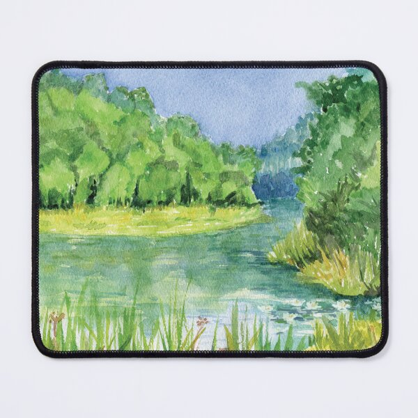 Item preview, "Calm Backwater" designed and sold by solgasart.