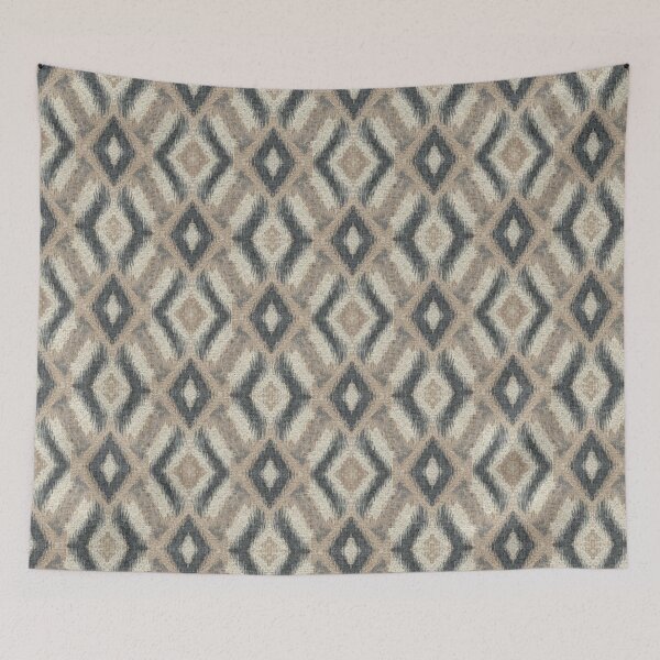 Item preview, Ikat Geometric Diamond Fabric Pattern designed and sold by RGShirtWorks.