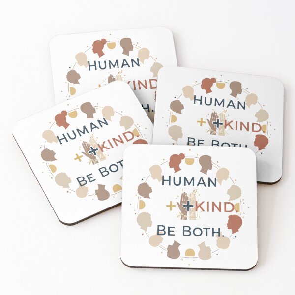Item preview, Human + Kind. Be Both. designed and sold by ATLPen.