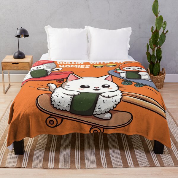 Item preview, Sushi Cat Rollin’ with my homies designed and sold by Uglyandcute.