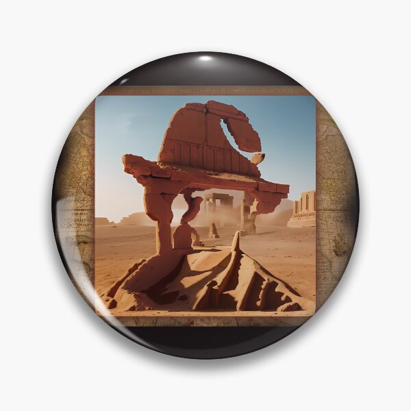 Item preview, Indy Desert Adventure Optical Illusion Art designed and sold by Tshirtophobia.