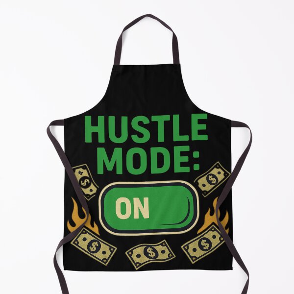 Item preview, Hustle Mode: ON – Money Motivation Design designed and sold by MythoWorldddd.