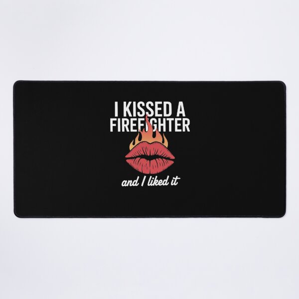 Item preview, I Kissed a Firefighter and I liked it designed and sold by Mateusz Majcherek.