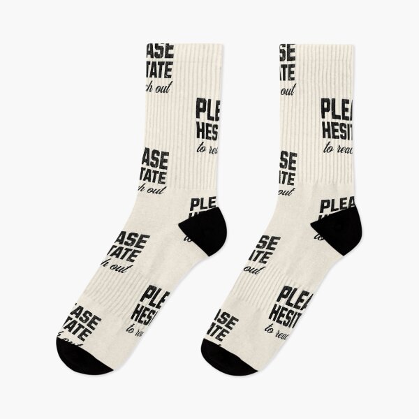 Item preview, Please Hesitate To Reach Out in Black designed and sold by xxroseate.