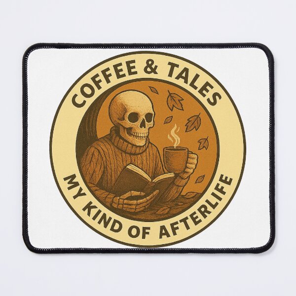 Item preview, Coffee & Tales – My Kind of Afterlife designed and sold by EchoDimension.