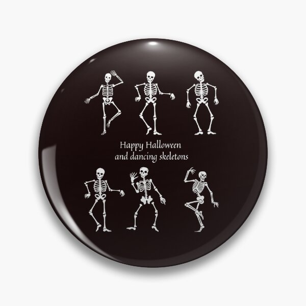 Item preview, Happy Halloween And Dancing Skeletons. designed and sold by Dinasshop.